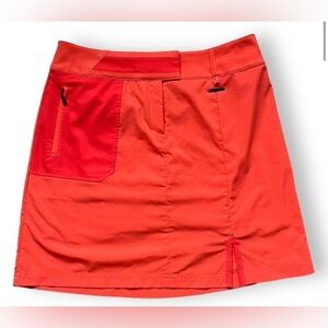 TAIL Golf Athletic Tennis Skirt Orange/Peachy, Size 4